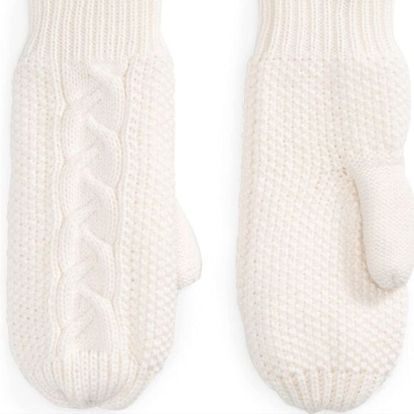 Women's The North Face Cable Minnasoft knit-fleece liner Mittens sz Medi… - Picture 5 of 10